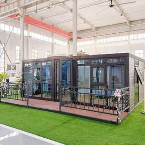 Casa Container Prefabbricata 40Ft 20Ft, Abitazione Mobile Personalizzabile, Casa Container Espandibile Portatile - Product Image 4