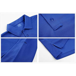 Nueva llegada 100% algodón hombres Polo camisa transpirable con mangas largas diseño Casual patrón sólido al aire libre de moda disponible - Product Image 4