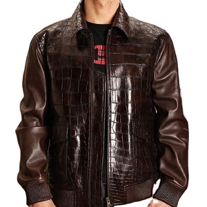 Chaqueta de Hombre Vintage Impermeable con Revestimiento, de Cuero PU, Cortavientos, con Cierre, Corte Ajustado, Casual - Product Image 3