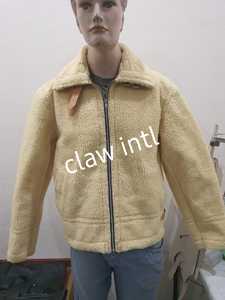 Chaquetas de piel auténtica personalizadas OEM al por mayor para hombre abrigo de calle de fábrica de Pakistán con características de talla grande temporada de invierno - Product Image 4