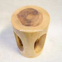 Tabouret et ottoman en bois de Suar, faits à la main, style moderne, pour salon, chambre et appartement, meubles décoratifs