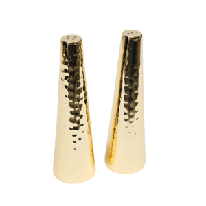 Plateau de service moderne carré en métal doré avec poignée en feuille, artisanat, finition émaillée décorative, décoration de table de luxe pour la maison - Product Image 6