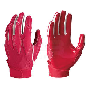 Diseña tus Propios Guantes de Fútbol Americano, Colores y Tallas Altamente Personalizables, Material Spandex/Poliéster, MOQ Bajo, Nueva Ropa Deportiva - Product Image 1