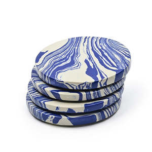 ชุดที่รองแก้วชาทำจากยางเรซินหรูหราของแท้100% ดีไซน์หรูหราสำหรับผู้ซื้อจำนวนมากในราคาลดพิเศษจากอินเดีย - Product Image 6