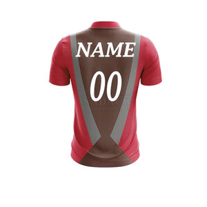 Ropa de entrenamiento Uniforme de cricket MOQ bajo Uniforme de cricket hecho de poliéster Uniforme de cricket de tamaño personalizado - Product Image 5