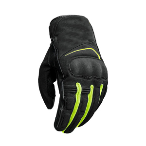 Guantes de carreras para hombre, transpirables, para motocicleta, cuero de grano completo, pantalla táctil para montar en invierno, carreras de motos - Product Image 5