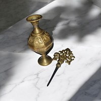 Pots à kohl en laiton gravés, décoration d'intérieur traditionnelle et élégante, cadeau idéal pour les yeux