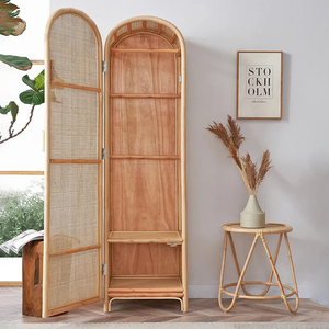 Meilleures ventes de meubles naturels faits à la main Armoire en rotin Armoire de rangement pour la maison Armoires pour la vente en gros - Product Image 6