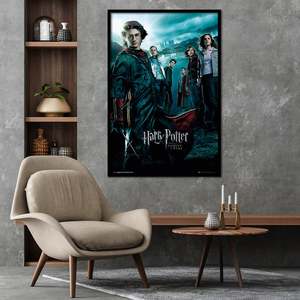 Póster de Harry Potter y el Cáliz de Fuego, Impresión Digital en Vinilo y Poliéster, Banderas Decorativas - Product Image 1