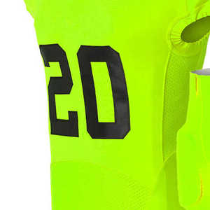 Uniformes Deportivos Personalizados para Adultos, Camisetas de Fútbol Americano Cortas, 100% Poliéster, Transpirables, que Absorben la Humedad, Venta al Por Mayor Directa de Fábrica - Product Image 3