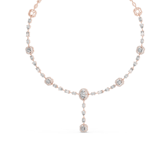 Collier en diamant CVD EF VVS-VS créé en laboratoire 12,06 CT, or 18 carats, 14 carats, or rose, or jaune, or blanc, bijoux fins de luxe - Product Image 5