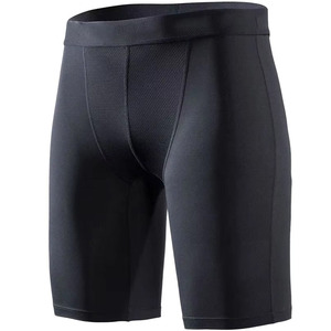Short de compression de gymnastique et de course à pied à motif uni Short de compression de gymnastique pour hommes de qualité supérieure - Product Image 4