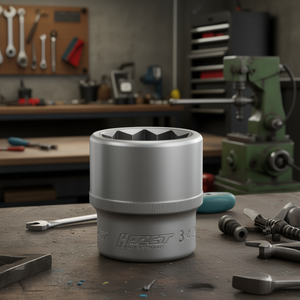 Hazet 3/4'' Short 12-Point Square <b>Socket</b> Inches - Product Image 3