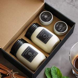 Aromatherapy Scented <b>Candle</b> Gift Set Natural Soy Wax Jar <b>Candles</b> with Multiple Scents <b>Candle</b> for Home Decor & Relaxation - Product Image 1