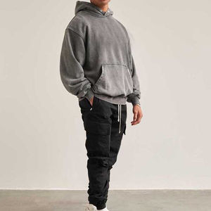 Sudadera Extra Grande Informal Unisex con Forro Polar y Bolsillos Laterales, Tejido Suave que te Mantiene Cálido y con Estilo en Invierno - Product Image 2