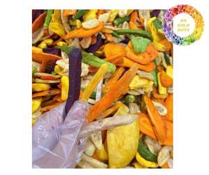 Fruits et légumes secs mélangés de qualité supérieure, collation croustillante, bouchées croustillantes, export en vrac, stock prêt, fournisseur, meilleur prix mondial - Product Image 5