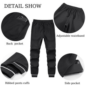 Ensembles de vêtements de sport d'équipe avec logo personnalisé Vestes d'entraînement en polyester respirant à séchage rapide Pantalons Survêtements d'approvisionnement d'usine vierges en vrac OEM - Product Image 5