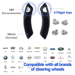 [Samilbnc] Phụ kiện tay lái <span class=keywords><strong>Fidget</strong></span> để giảm căng thẳng tay cầm thoải mái tay lái KHG-004 - Product Image 3