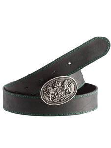 Ceinture en cuir bavaroise de haute qualité avec boucle en métal, motif traditionnel de l'Oktoberfest, boucle personnalisée avec logo - Product Image 5