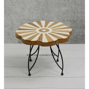Hammered Work Trendy New Collection Table <b>Cake</b> Display <b>Stand</b> Finest Quality Large Size 2 Tier Classic Wedding Table <b>Cake</b> <b>Stand</b> - Product Image 3