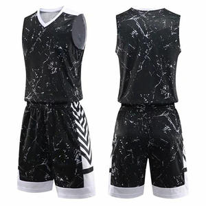 Top meilleure qualité prix de gros uniforme de basket-ball pour hommes 100% polyester conception de Logo personnalisé uniforme d'équipe sportive à vendre - Product Image 3