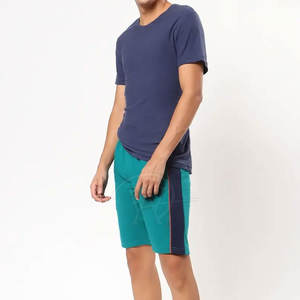 กางเกงขาสั้นผู้ชายผ้าฝ้ายคุณภาพสูงขายดี ระบายอากาศได้ดี เหมาะสำหรับใส่ลำลอง ขายดีไซส์ XS ลายเรียบ เอวกลาง - Product Image 3