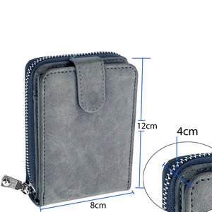 Cartera de Cuero para Hombre de Moda, Nueva, del Mejor Fabricante, Calidad Profesional a Precio de Fábrica, con Función RFID y Logotipo Personalizado - Product Image 2