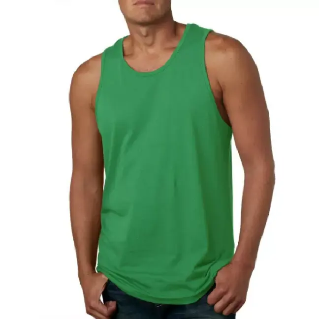 Tank Top Gym Shirt 2022 New Fashion For Men Design Multi Color Custom Fitness Sexy Mens Gym Clothes Cotton Undershirt