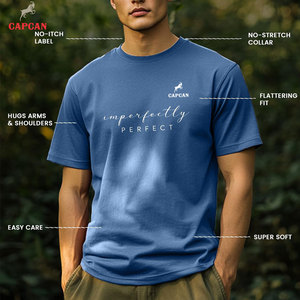 Nouveau stock T-shirt homme couleur personnalisée en gros Logo imprimé Tissu polaire polyester/coton de haute qualité Léger Écologique - Product Image 3