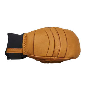 Guantes de Esquí de Alta Calidad para Hombre, Dedos Completos, Impermeables, Resistentes al Viento, Transpirables, de Cuero, para Otoño/Invierno - Product Image 4
