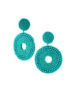 Boucles d'oreilles élégantes en tissu brodé Bijoux de couture et de couture fabriqués à la main - Product Image 4