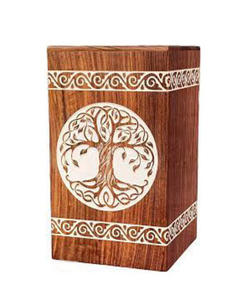 โกศไม้เผาศพสำหรับผู้ชายผู้หญิง - Product Image 2