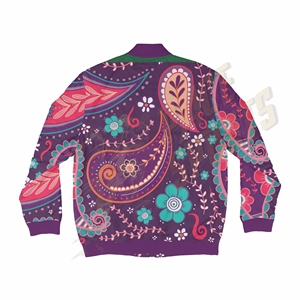 Wholesale Custom 2025 Newest Bomber Jacket with Pocket Casual Style Varsity Jacket for Plus Size Men's Jackets - Product Image 4