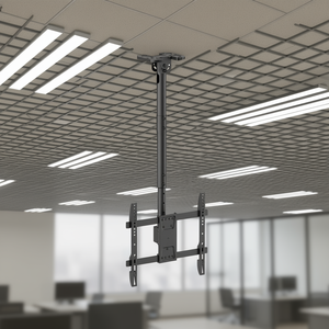 Support de plafond pour moniteur TV Ciatti ALTO400 noir, VESA 400 x 400, capacité de charge 60 kg, compatible avec les composants de grille de plafond - Product Image 3