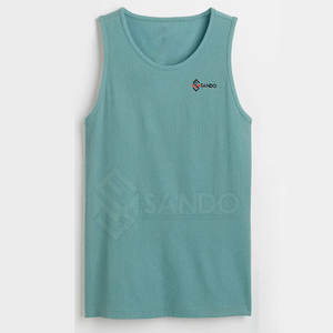 Débardeur actif à séchage rapide personnalisé pour hommes, vêtements d'entraînement fitness décontractés, respirants et décontractés pour hommes - Product Image 6