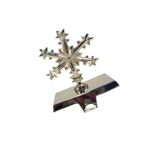 Buy Fancy Design-soportes de media de copo de nieve de Navidad, de aluminio, niquelados, para Decoración - Product Image 5