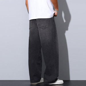 New Style Outdoor Use <b>Men's</b> Oversize <b>Denim</b> Pants <b>For</b> Sale OEM Service Regular Fit Fashionable <b>Men</b> <b>Denim</b> Pants - Product Image 2