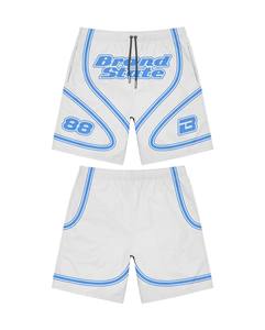 Shorts pour hommes en coton peigné 100% respirant, séchage rapide, anti-UV, impression sérigraphique personnalisée avec logo OEM ODM - Product Image 5