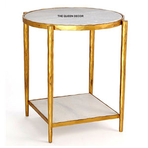 Table en marbre blanc au design unique pour la décoration d'hôtels et de restaurants, table en marbre de qualité supérieure à prix de gros - Product Image 4