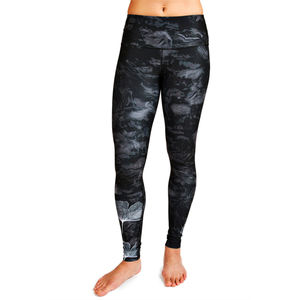 Mallas de LICRA transpirables de cintura alta personalizadas al por mayor con estampado sublimado de marca blanca teñidas con lazo estilo a la moda para mujer - Product Image 2