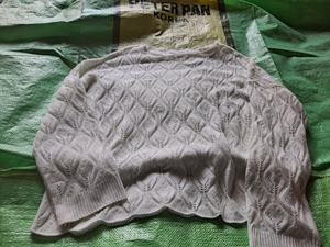 Used Clothes(clothing) : <b>Ladies</b> Knit <b>T</b>-<b>shirt</b> / <b>Long</b> - Product Image 3