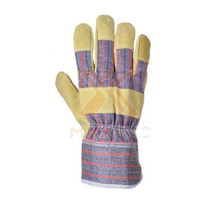 General Purpose Hand Safety Leather <b>Fire</b> Proof Working Gloves for Men & Women Customized - Product Image 2