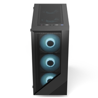 Nuevo Diseño de Caja para PC Gaming, Caja para Computadora de Escritorio, Caja ATX y Torres, Gabinete para CPU para Oficina y Hogar