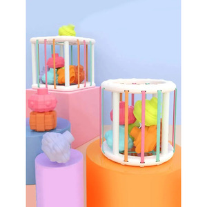 Juguete educativo en forma de cubo para bebés y niños pequeños - Colores surtidos - Product Image 2