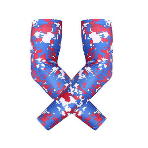 Manchons de compression respirants de protection pour le cyclisme et le gaming, avec logo personnalisé imprimé, motif camouflage, pour sports de plein air, de bonne qualité - Product Image 1