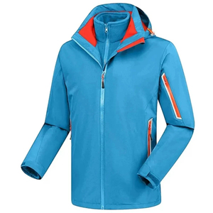 OEM directo de fábrica de bajo precio de entrenamiento a prueba de viento Softshell Casual chaqueta cortavientos hombres todos los días deporte chaqueta de los hombres - Product Image 3