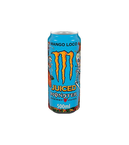 Monster Energy Mango Loco contiene vitaminas B3, B6, B2 y B12 para apoyar el metabolismo energético y reducir el cansancio. - Product Image 1