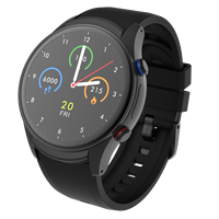 Reloj Inteligente para el Cuidado en el Hogar 4G LTE L08 AMOLED, Relojes Inteligentes IP67 Resistentes al Agua, Localizador GPS en Tiempo Real, Alarma de Caídas