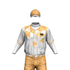 Uniforme de baseball au design élégant, en polyester doux, pour les matchs - Product Image 3