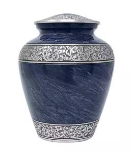 Venta caliente urna de cremación de latón nuevo recuerdo de metal conmemorativo de cenizas funerarias al por mayor para humanos y perros - Product Image 6